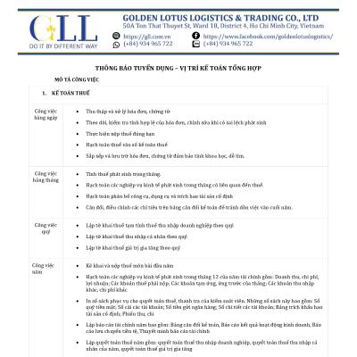 Accountant recruitment